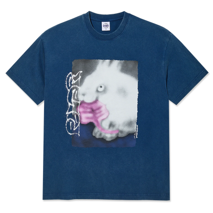 Polar Skate Co Rabbit Tee Washed Blue