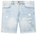 Berry Wide Denim Short Vintage Light Blue