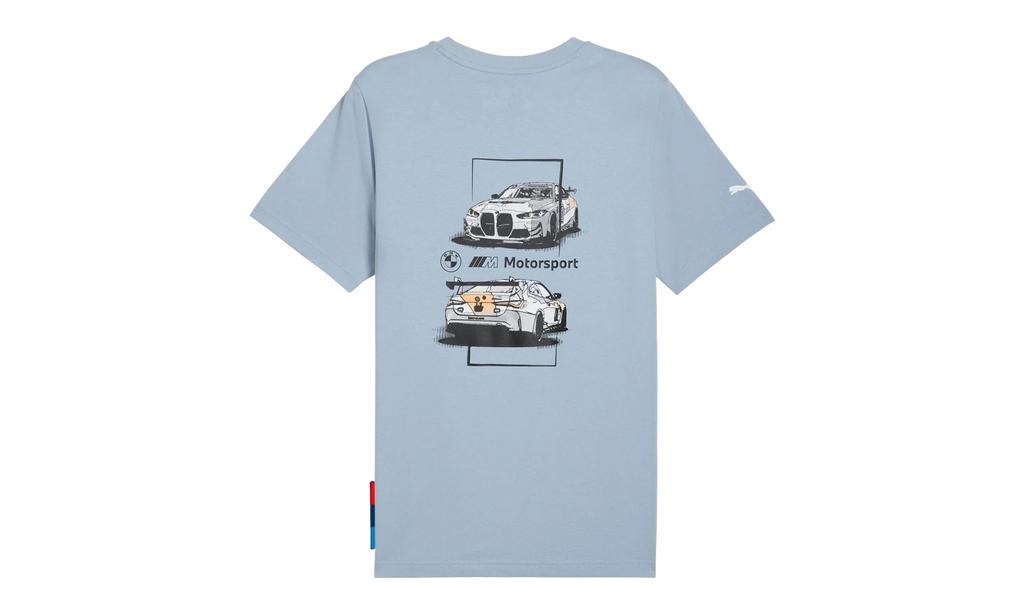 BMW MOTORSPORT CAR GRAPHIC TEE 2 "Blue" 630735 05