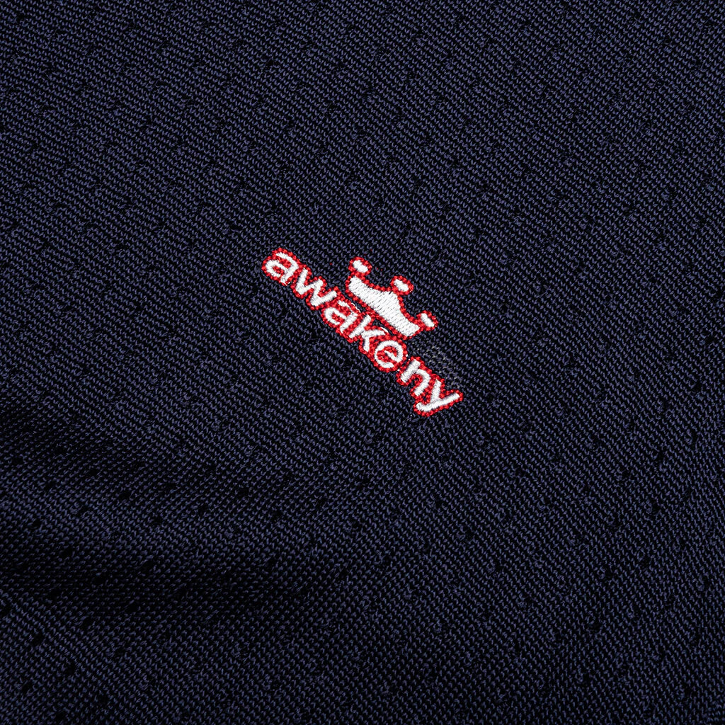 Mesh Polo Navy