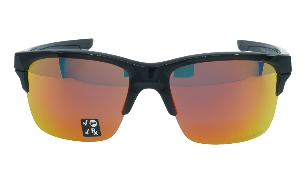 Thinlink Polarized Sunglasses "Black Ink / Ruby Iridium Polarized" OO9316 12