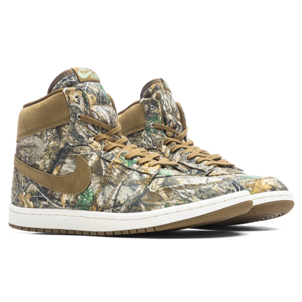 Air Ship PE Realtree Camo Multi Color Oil Green Military Brown