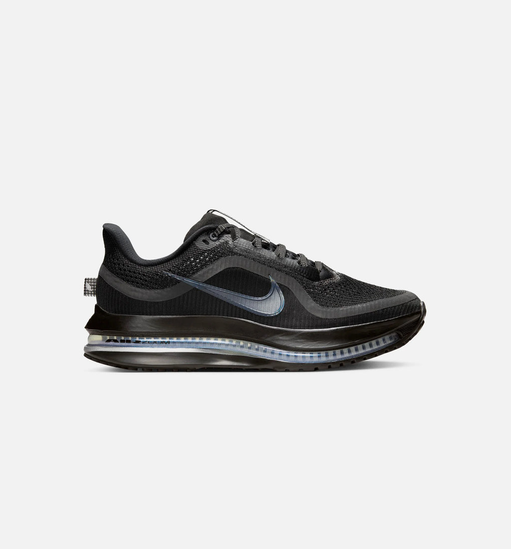Pegasus Premium Womens Lifestyle Shoe Black Black Metallic Silver