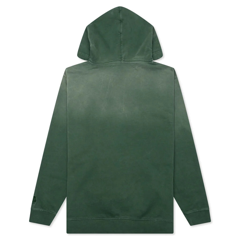 Wild West Hooded Sweatshirt Olive Green