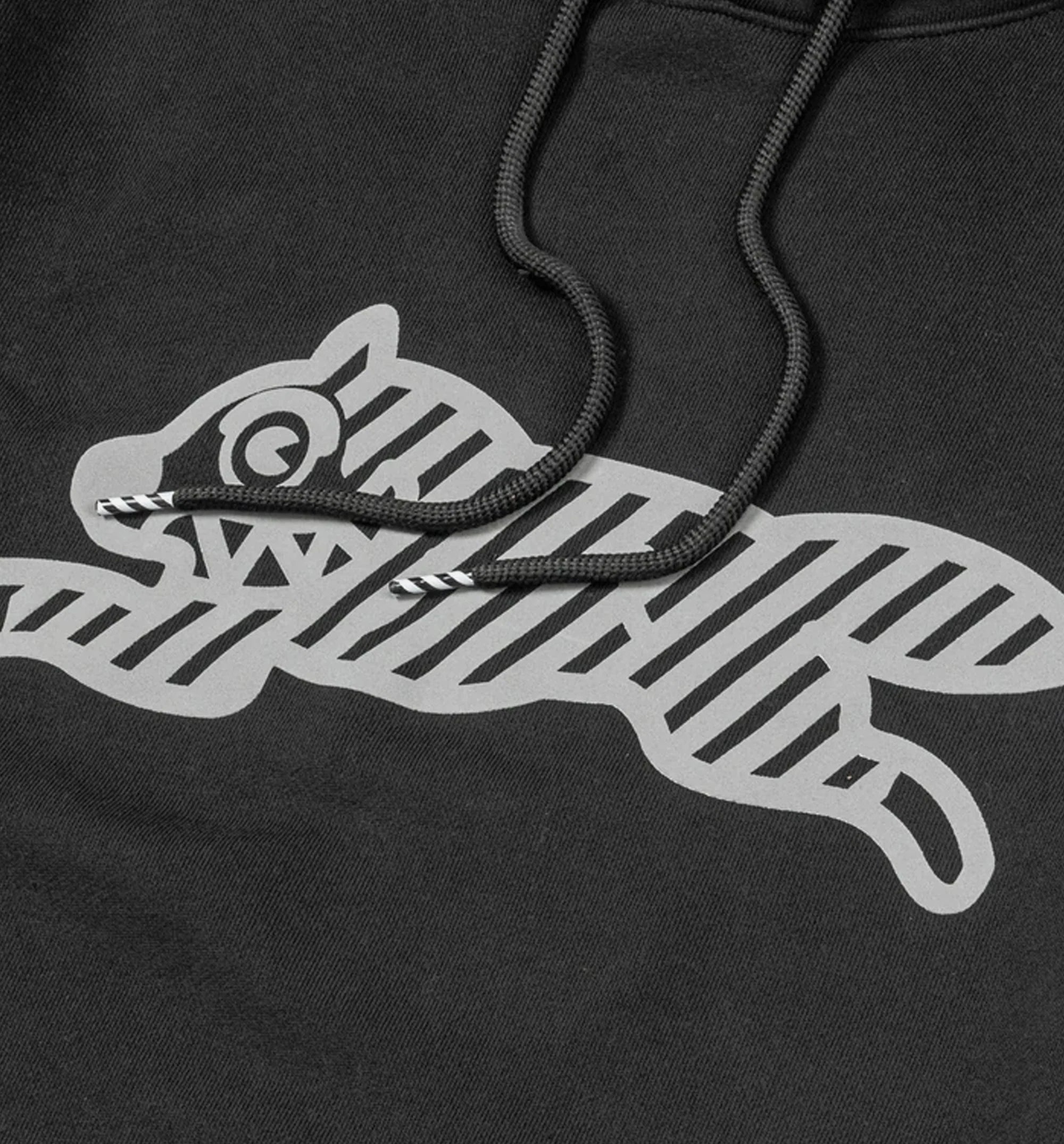 Classic Hoodie Mens Hoodie Black White