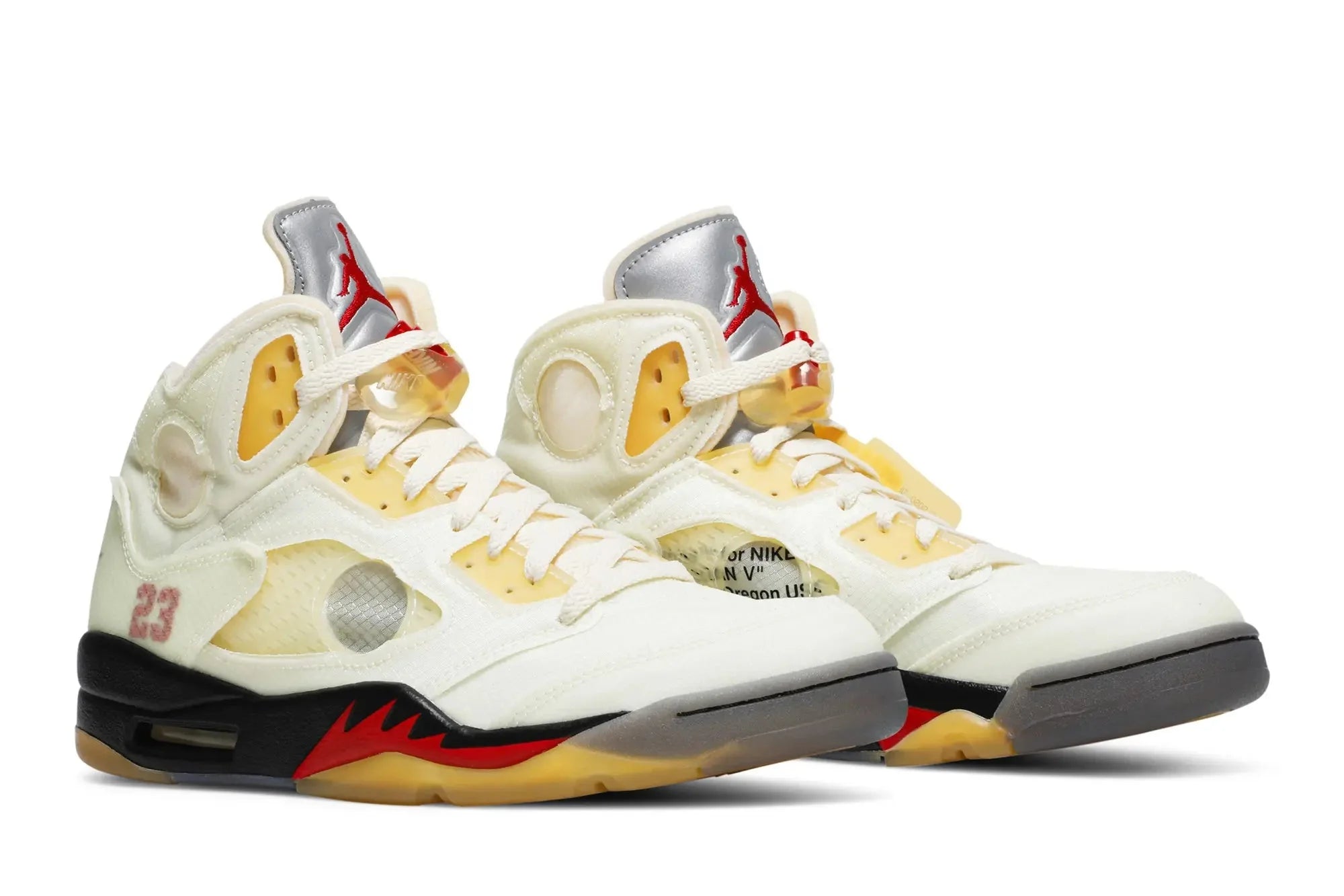 Off White x Jordan 5 SP Sail