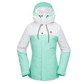 Volcom Womans Bolt Insulated Jacket Wasabi