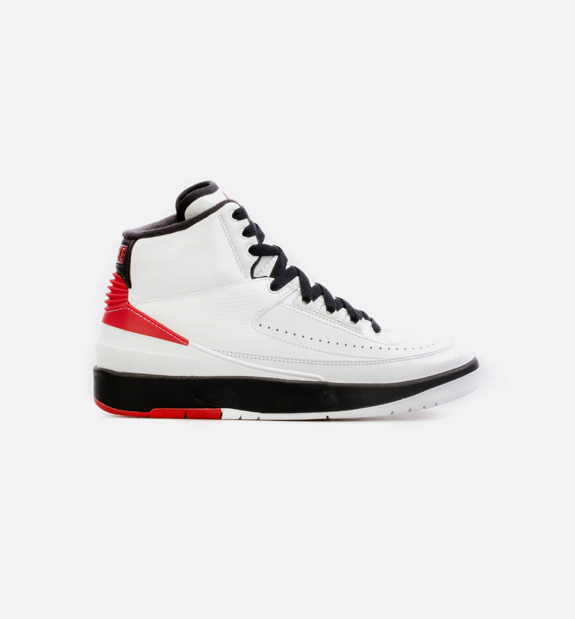 Air Jordan 2 Retro Chicago Grade School Lifestyle Shoe White Red