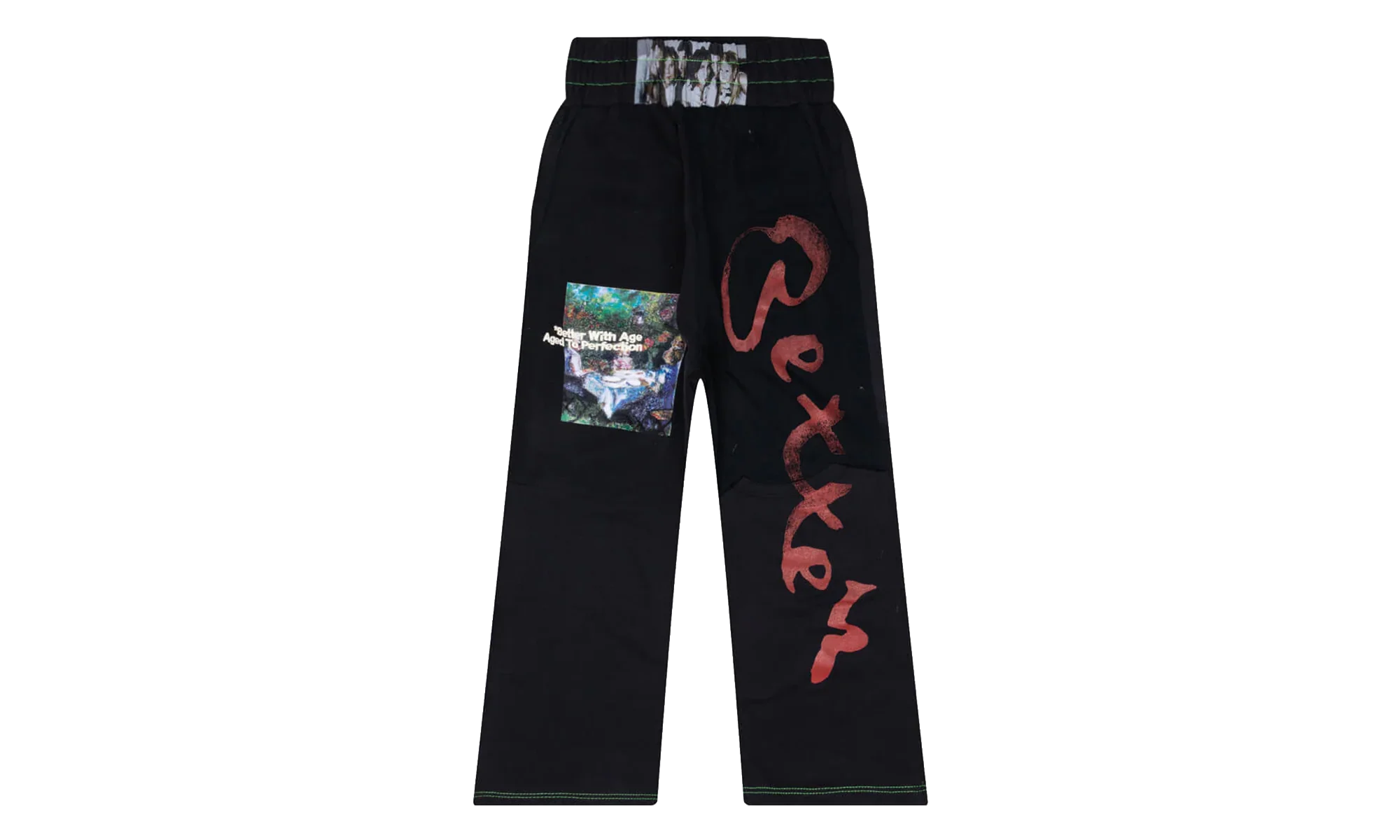 Black Remoir Reconstructed Sweatpant "Black" BWASPREM-B-BLK