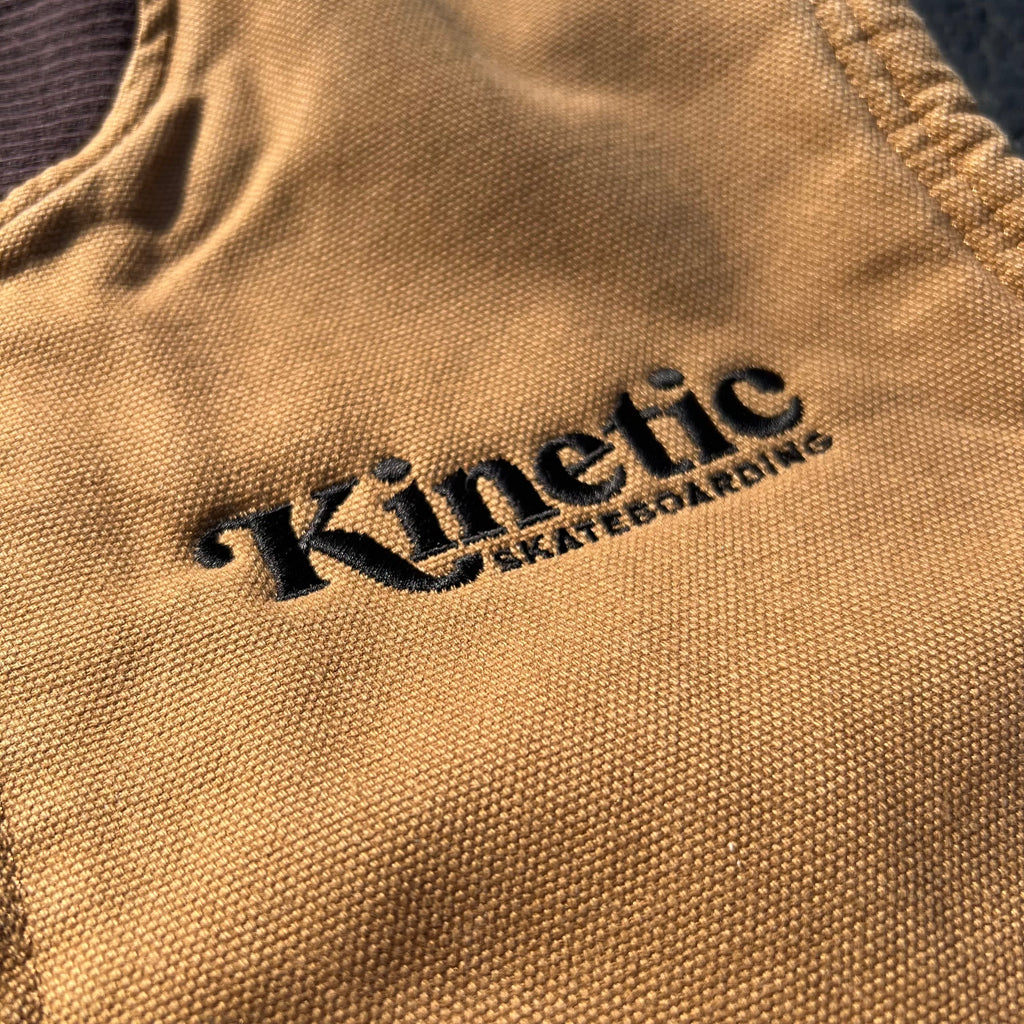 Kinetic x Dickies Embroidered Fleece Vest Brown