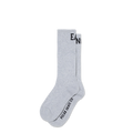 Polar Easy Now Long Rib Socks Heather Grey