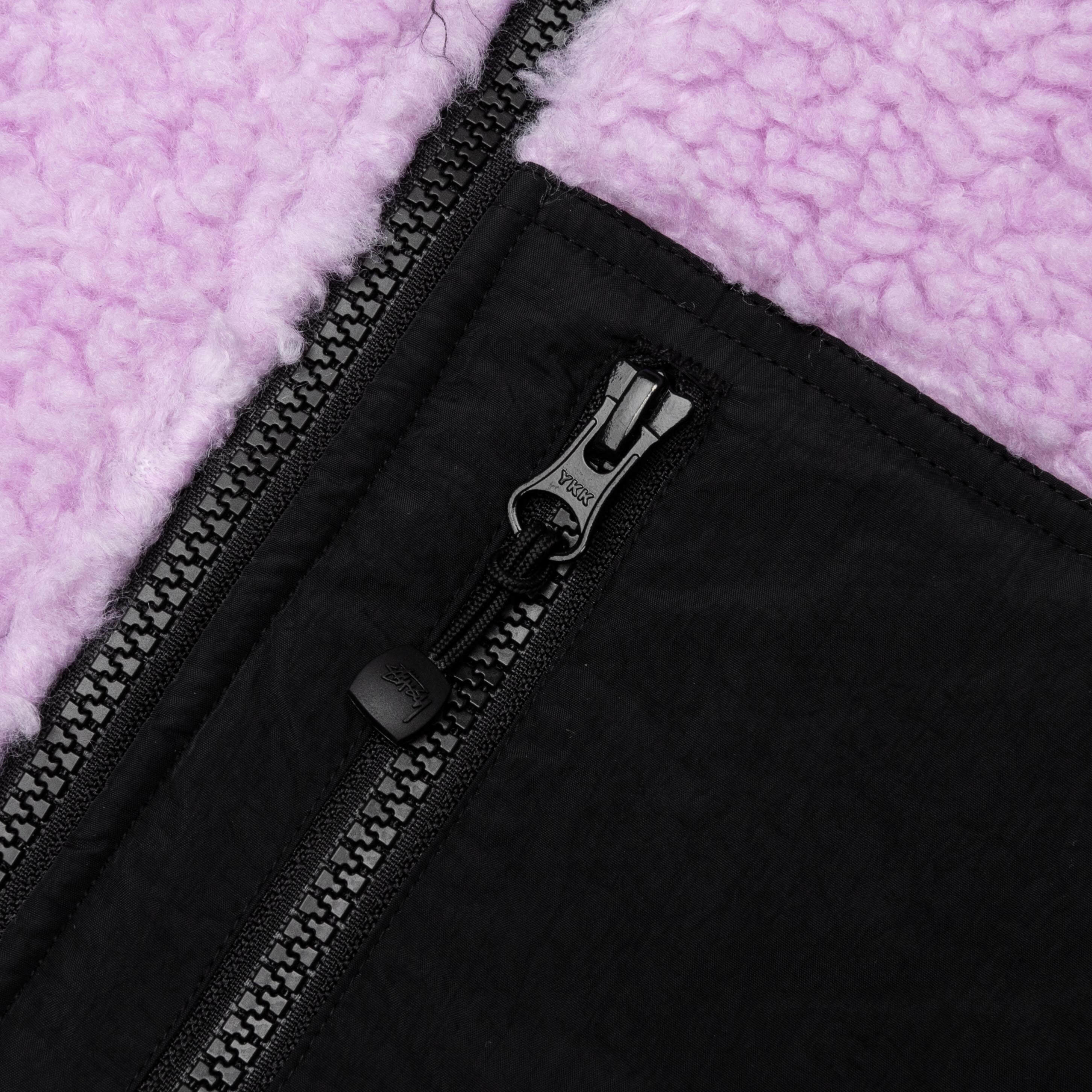 Sherpa Reversible Vest Lavender
