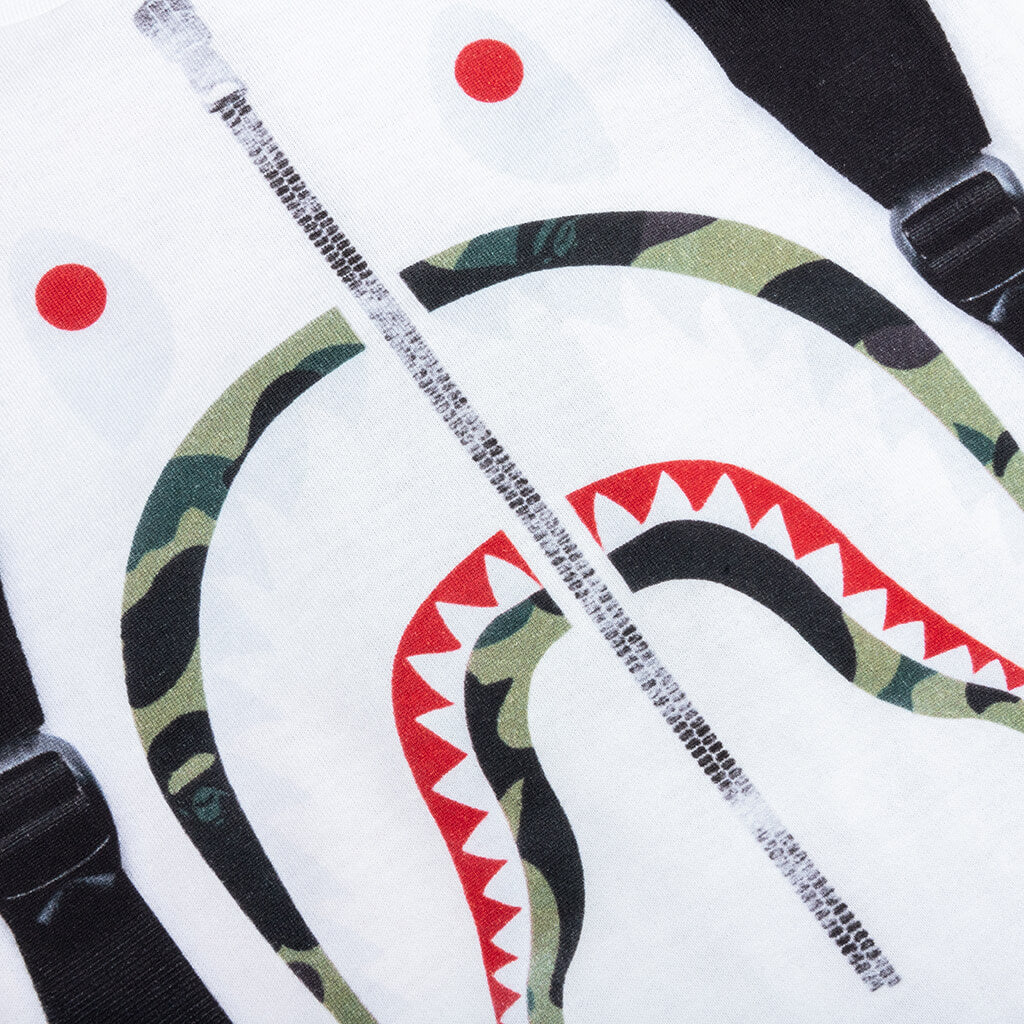 Kids Daypack Print Tee White