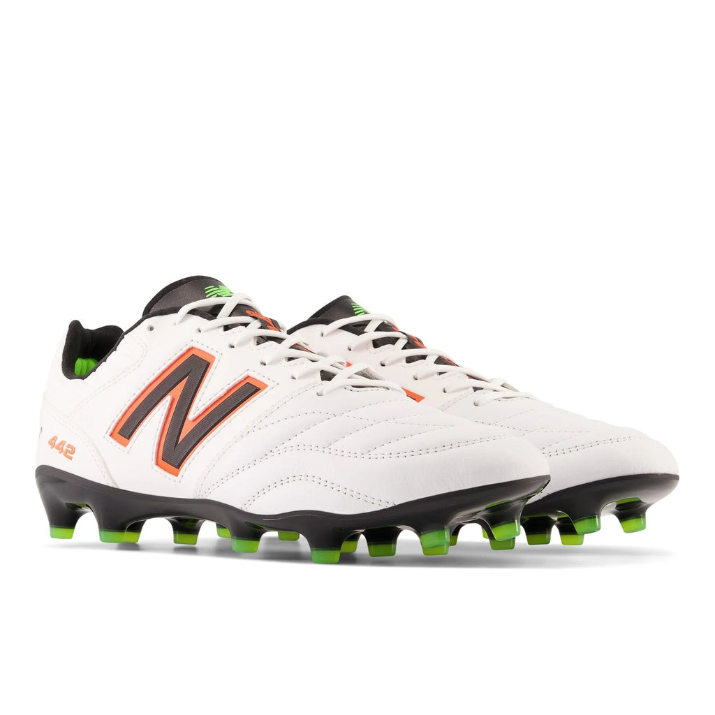 New Balance 442 Pro FG V2 Firm Ground Soccer Cleats White