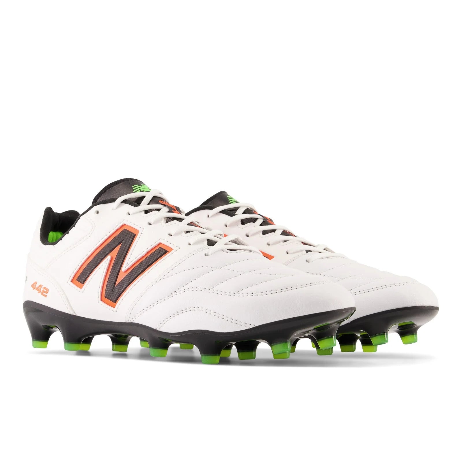 New Balance 442 Pro FG V2 Firm Ground Soccer Cleats White