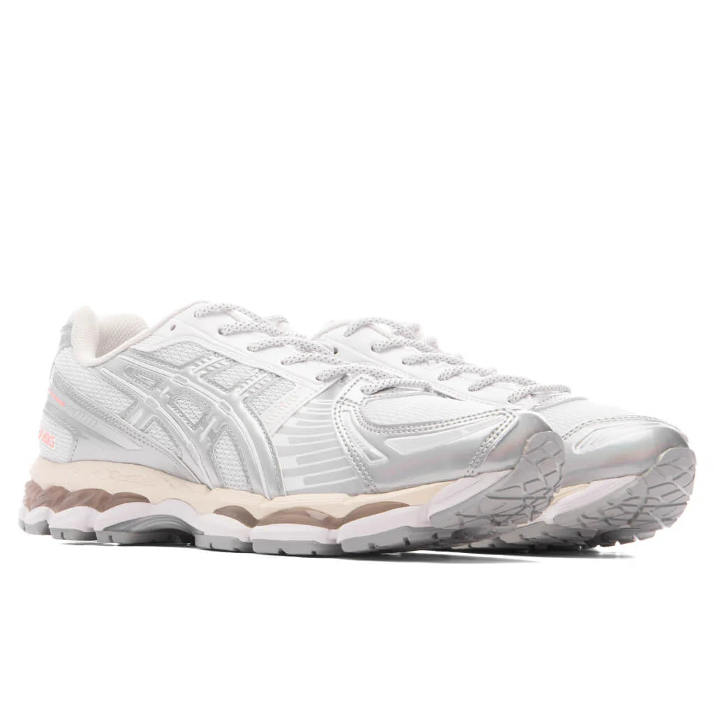 Gel Kayano 121 White Pure Silver