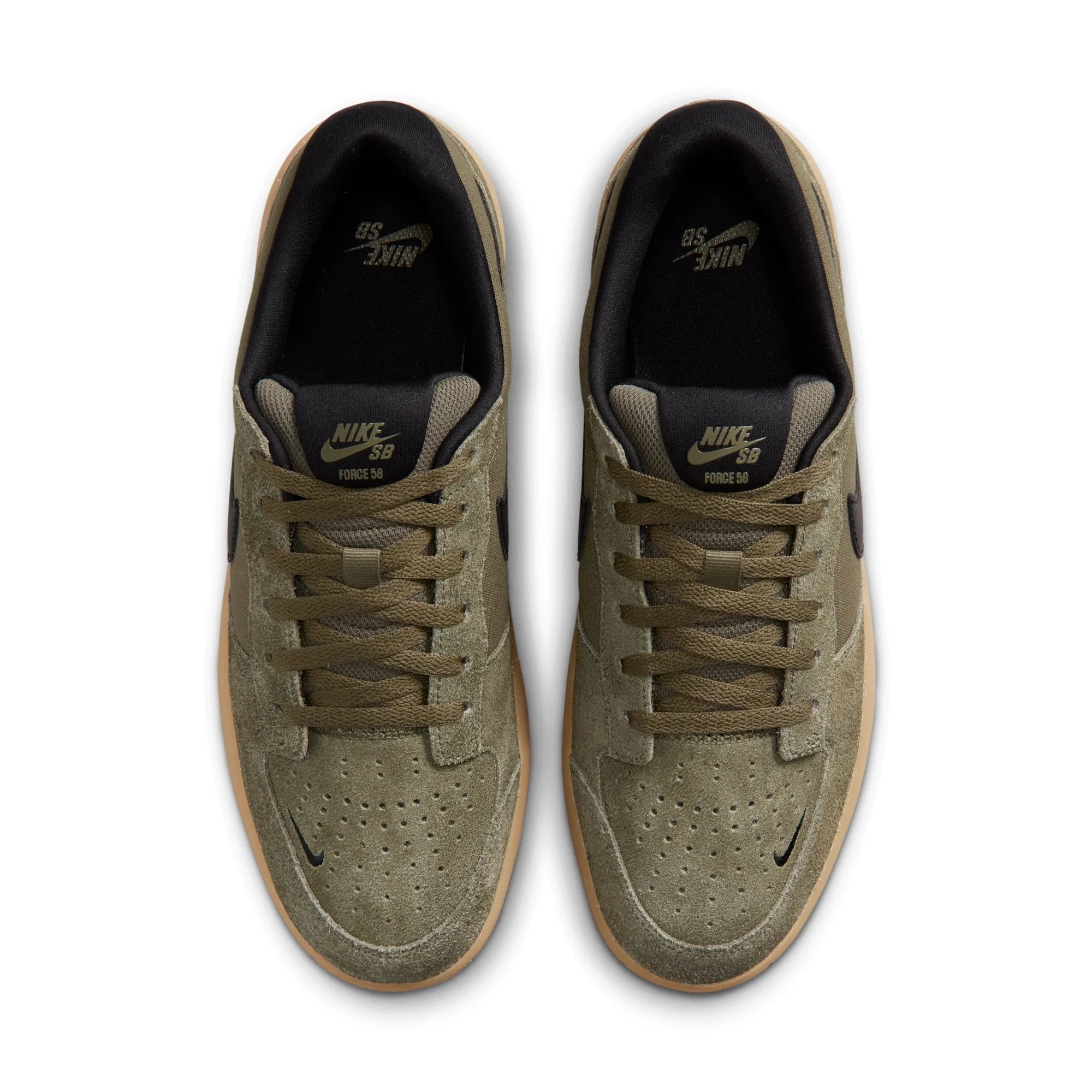 Nike SB Force 58 Medium Olive Black Medium Olive