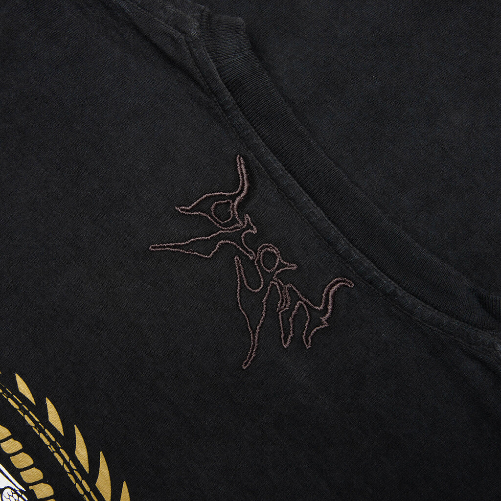 Counter Oversized Tee Pigment Black