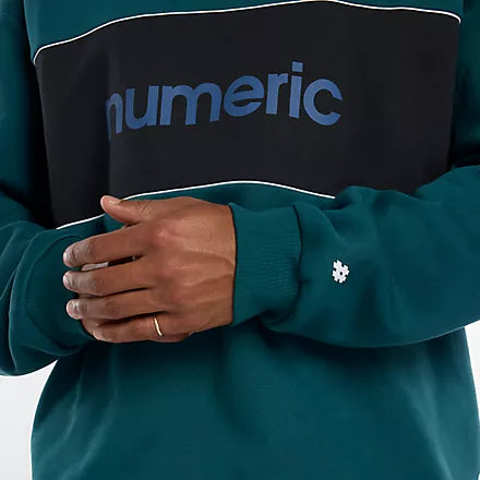 New Balance Numeric Team Crew Sweater Medusa Green