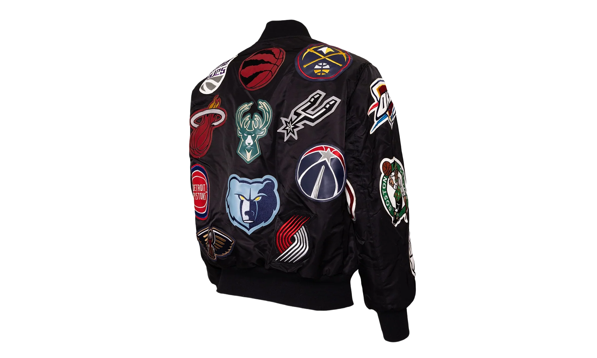 Reversible Bomber Jacket "Charlotte Hornets" NBA 501REVBBLK BLK