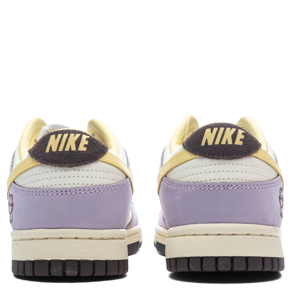 Women's Dunk Low 'Lilac Bloom' - Lilac Bloom/Soft Yellow/Sail