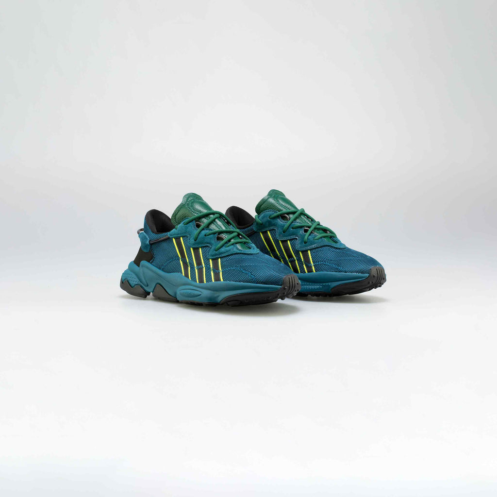 adidas Originals X Pusha T Ozweego Mens Running Shoe Navy Green Balck