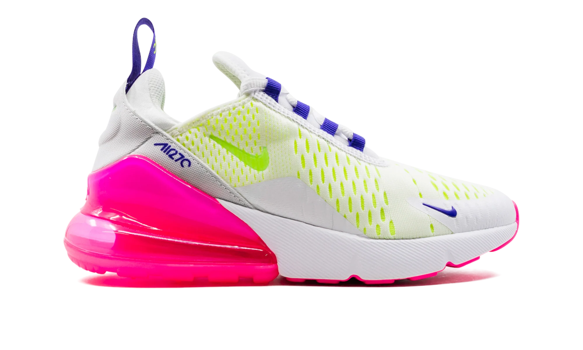 AIR MAX 270 MNS WMNS"White/ Pink Blast/ Volt" DH0252 100