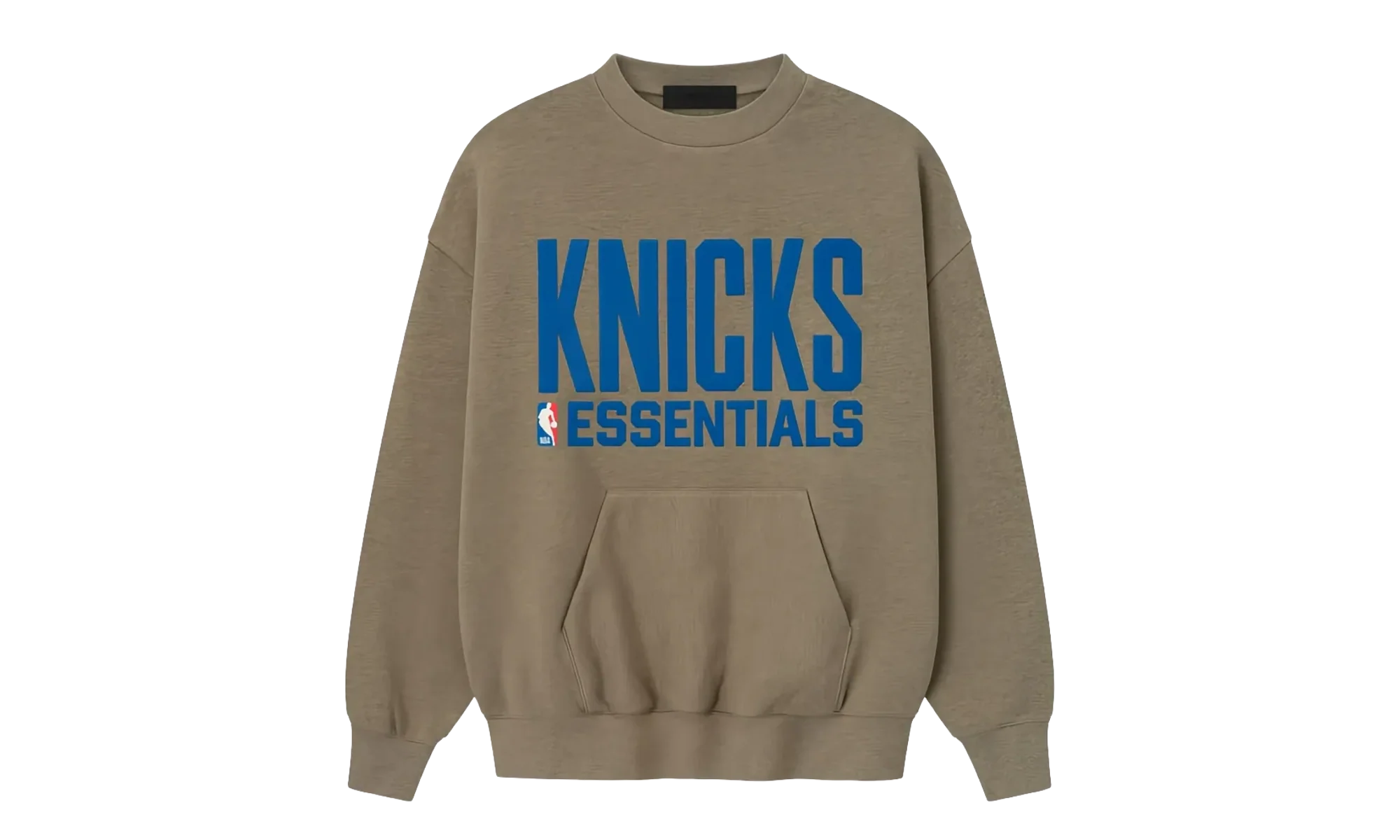 NBA Mens Knicks Sports Fit Crewneck "Homestead Heather" 192NB256508F