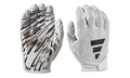Freak 6.0 Padded Football Gloves "White / Black" AF1605 WHT BLK