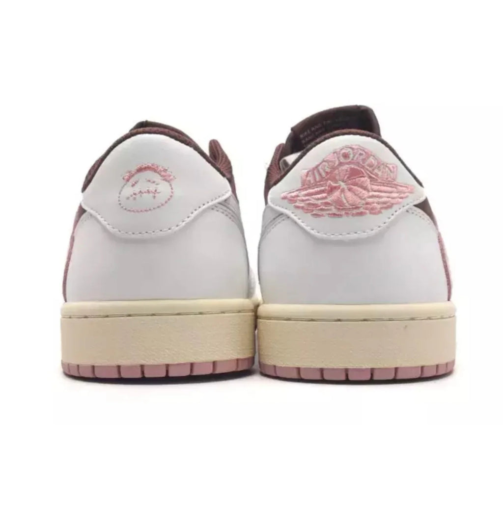 Travis Scott x Air Jordan 1 Low OG Dark Pony Pink Oxford