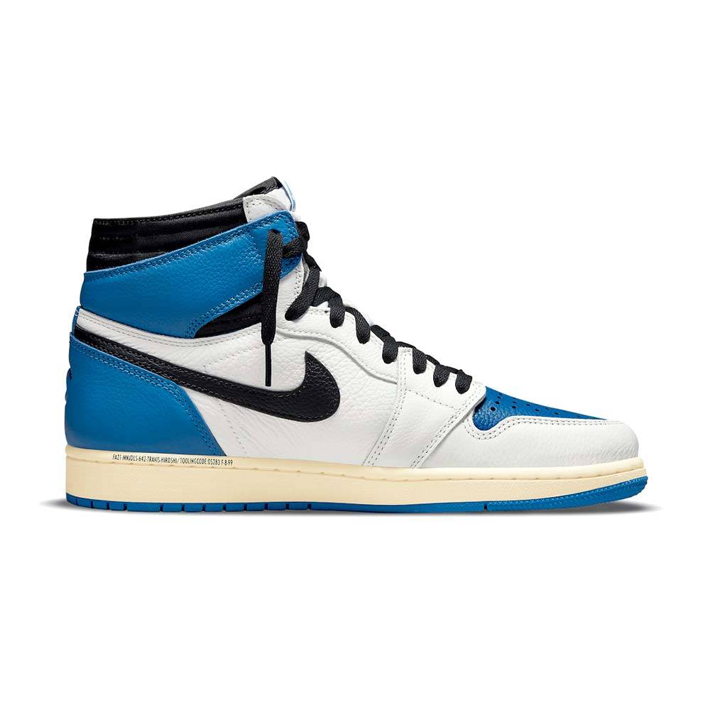 Travis Scott xFragment x Air Jordan 1 High OG SP Military Blue