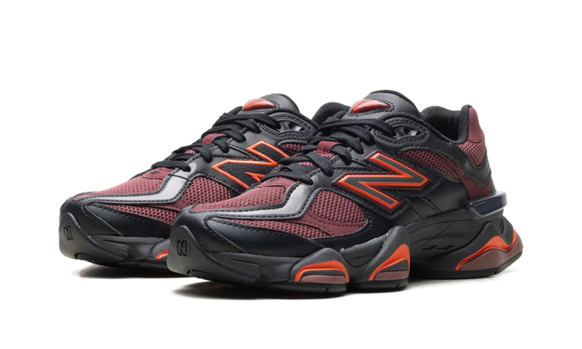 9060 "Black / Washed Burgundy" U9060BLA