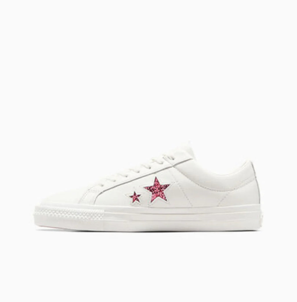 Converse One Star Pro Ox x Turnstile White Pink White