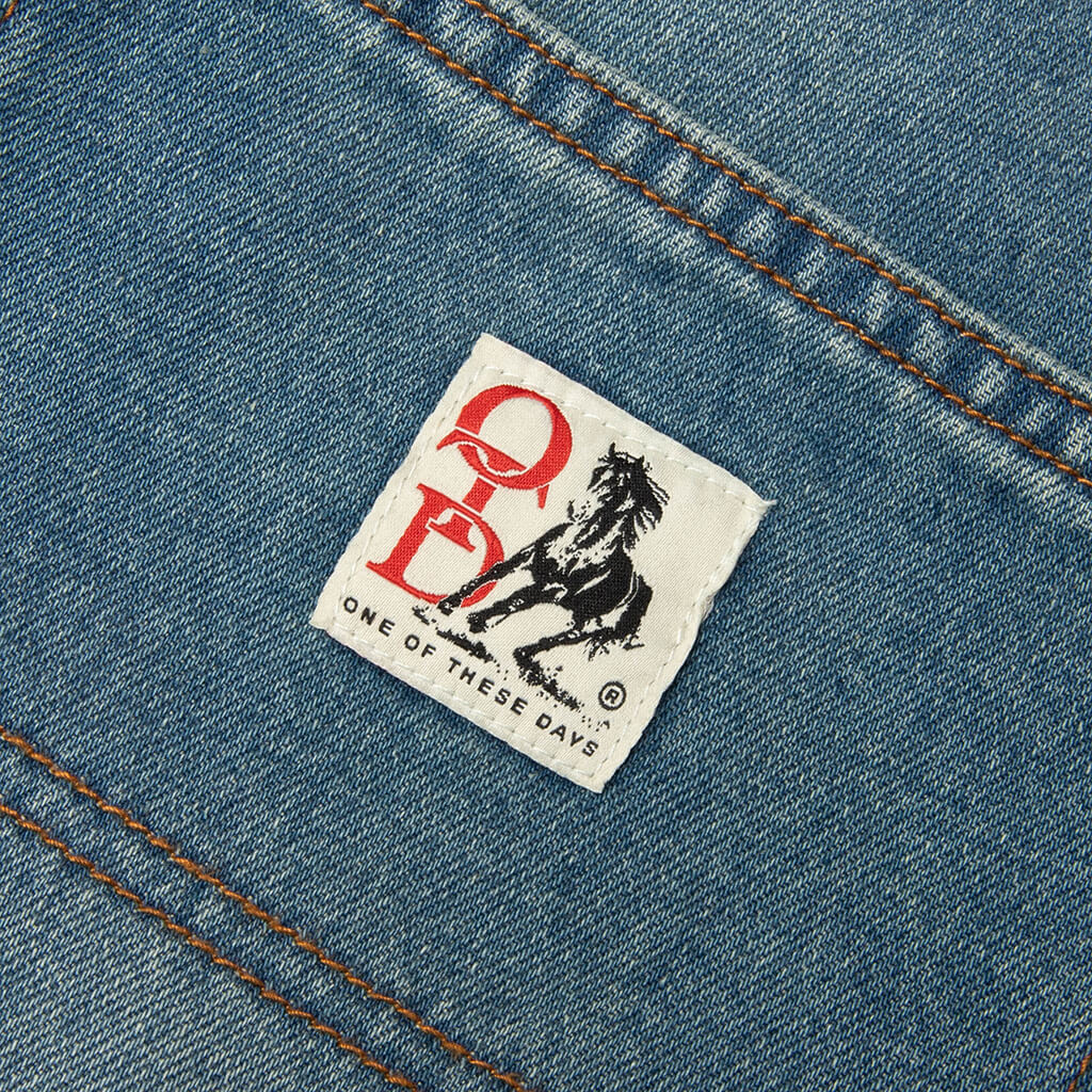 Denim Painter Shorts Indigo