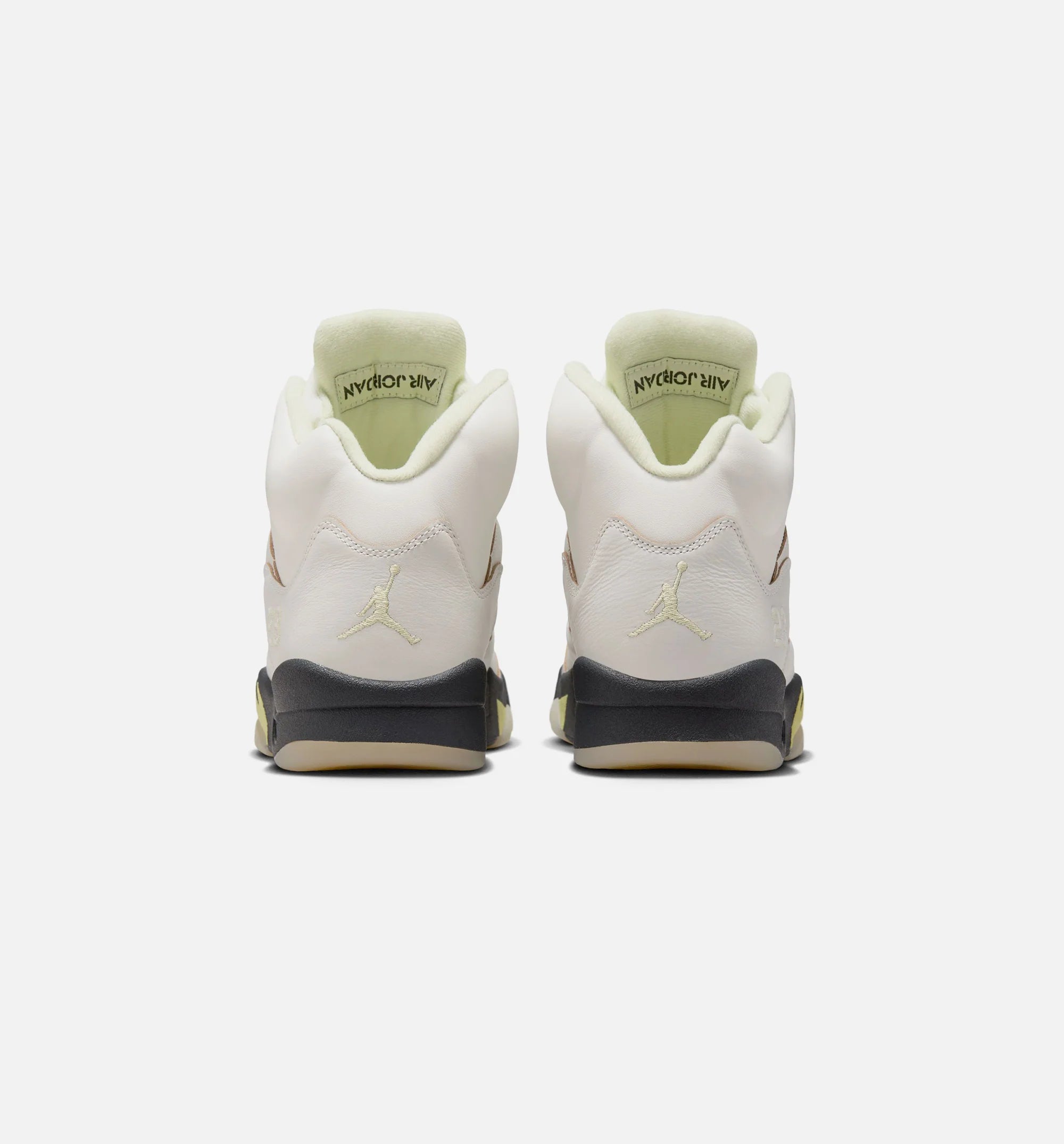Air Jordan 5 Retro Luminous Green and Sail Womens Lifestyle Shoe Sail Luminous Green Anthracite Free Shipping
