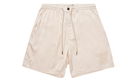 Blanket Stitch Shorts Bone "Bone" HTG240223 BONE