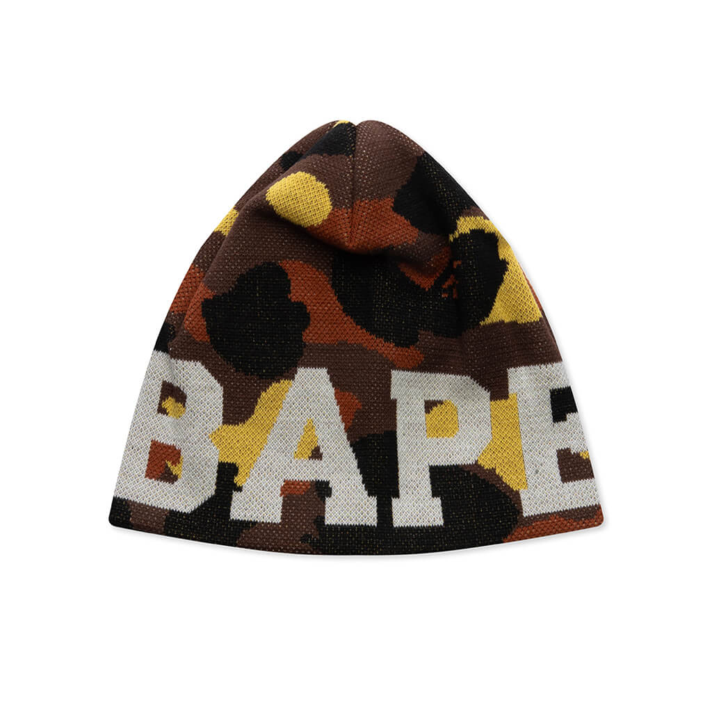 1st Camo Knit Beanie Orange
