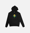 Chenille Mens Hoodie Black Black