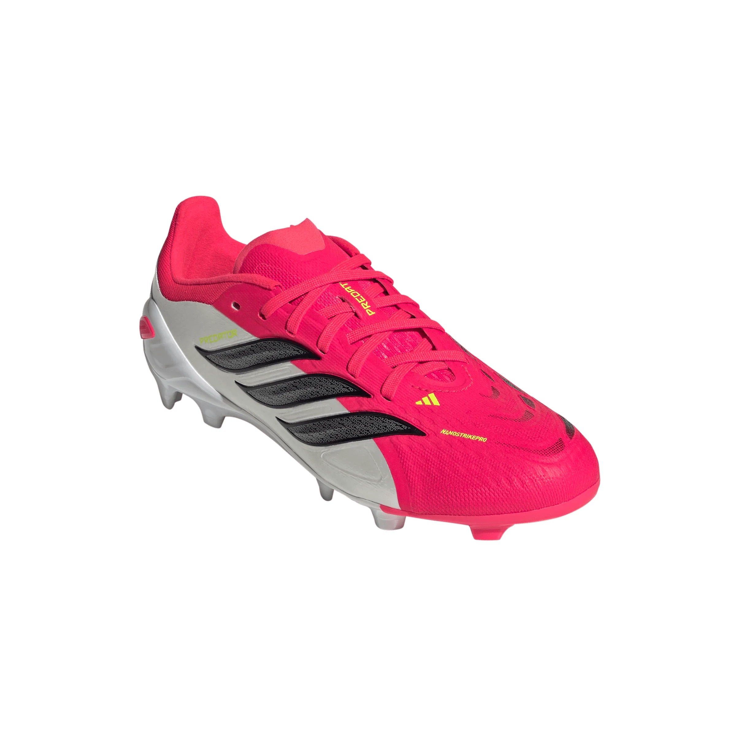 adidas Predator Elite FG Firm Ground Youth Soccer Cleats Red Black White