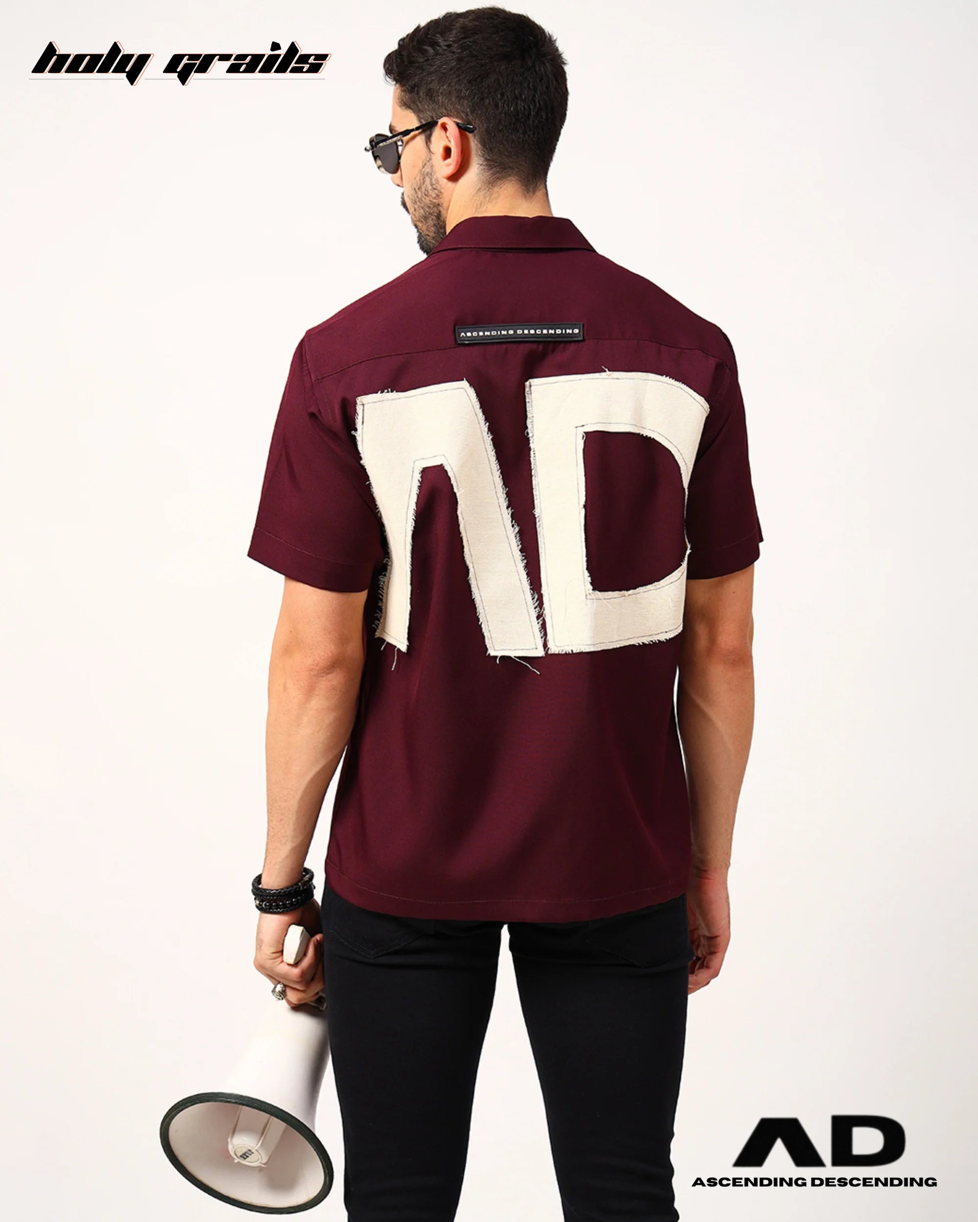 The Editable Shirt Wine HG x Ascending Descending