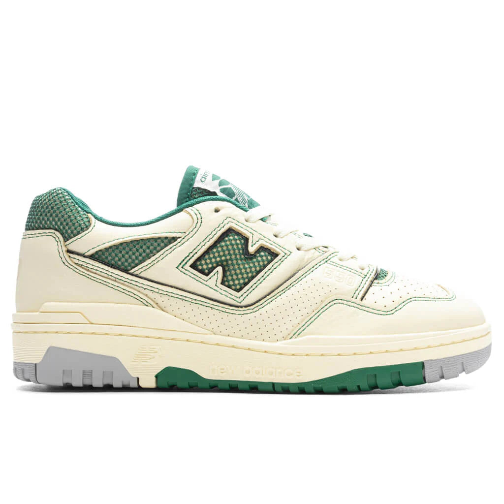 New Balance x Aime Leon Dore P550 Basketball Oxfords White Green