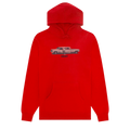 Hockey Truck The Long Way Hoodie Red