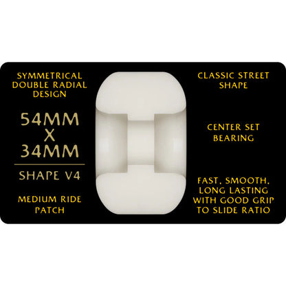 Powell V4 Dragon Formula Wheels 54mm X 34mm 95A