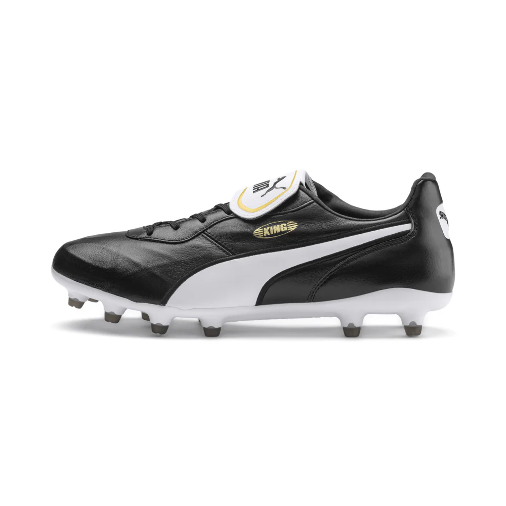 PUMA King Top FG Black White