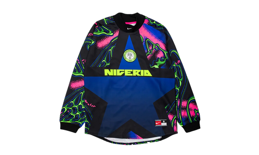 Nigeria Authentic Goalkeeper Football Shirt "Black / Hyper Pink / White" IO0782 010