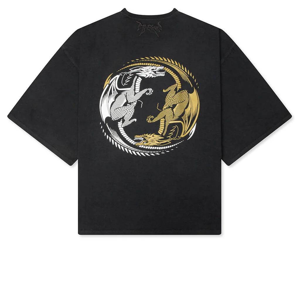 Counter Oversized Tee Pigment Black