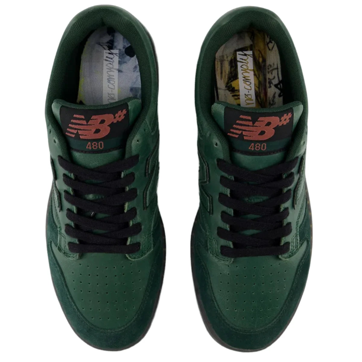 New Balance x No Comply 480 Green