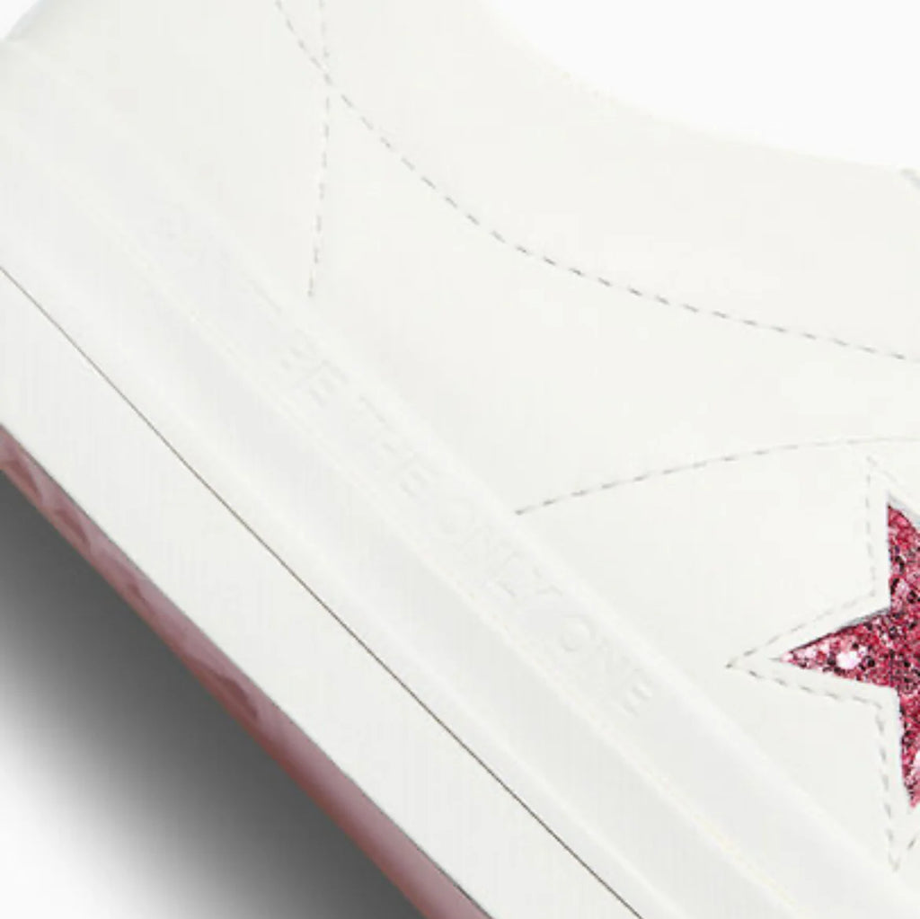 Converse One Star Pro Ox x Turnstile White Pink White