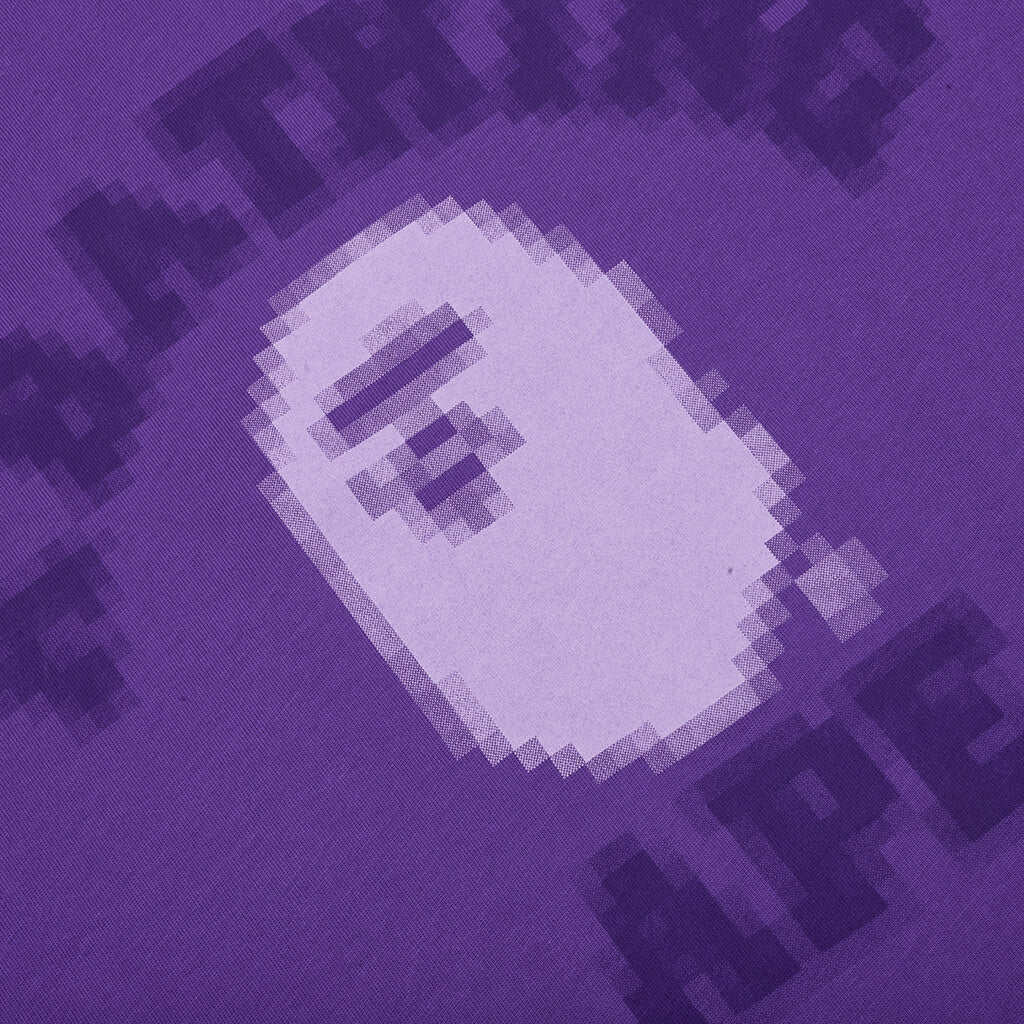 Pixal College Relaxed Fit Tee Purple