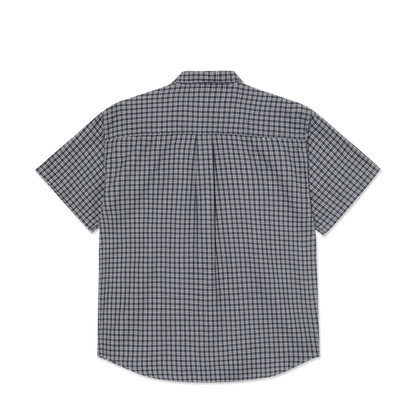Polar Skate Co Mitchell Shirt Petrol Bordeaux